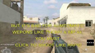 COD2  How To  Call of Duty 2  Script for Garand M1 [upl. by Gnilrits]