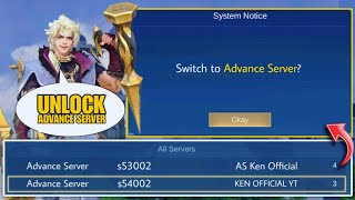 How to Unlock the Advanced Server on Your Account for Free Diamonds and Skins Tutorials [upl. by Inalawi]