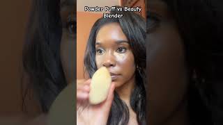 Powder Puff vs Beauty Blender [upl. by Drice]