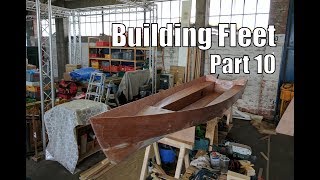 Building Fleet a small wooden boat 10 [upl. by Bloomer503]