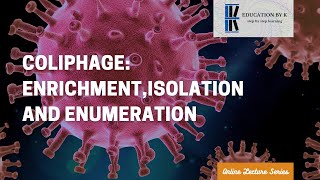 Coliphage Enrichment Isolation and Enumeration  UG  PG  Microbiology [upl. by Zak891]