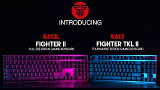 Teclado Fantech Fighter II K613L [upl. by Rehprotsirhc]