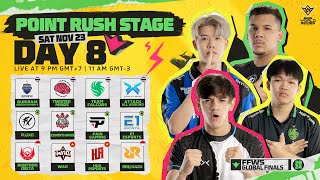 EN FFWS Global Finals 2024  Point Rush Stage  Day 2 [upl. by Sinnod]