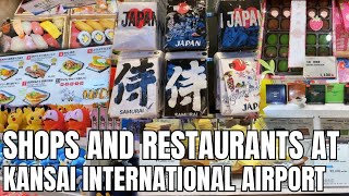 Shops and Restaurants AFTER Security and Immigration  Kansai Airport Terminal 1 [upl. by Xever]