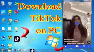 how to download tiktok on laptop pc [upl. by Parthena383]