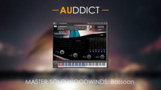 Auddict MASTER WOODWINDS Solo Bassoon for Kontakt [upl. by Ihcelek]