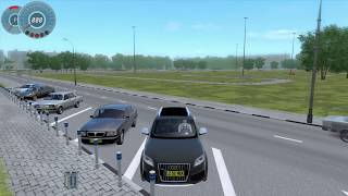 City Car Driving Audi Q7 V12 TDI [upl. by Ellenohs]