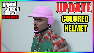 BRAND NEW HOW TO GET EVERY COLORED BULLETPROOF HELMET IN GTA 5 ONLINE AFTER PATCH 161 [upl. by Hiasi728]