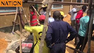 Body of a baby who fell into a well in Mtopanga Mombasa on Christmas Day retrieved [upl. by Poppo498]