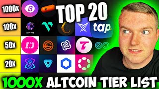 TOP 20 Crypto Altcoins for 10x to 1000x in 2024 DONT MISS OUT Part 2 [upl. by Vasiliki]