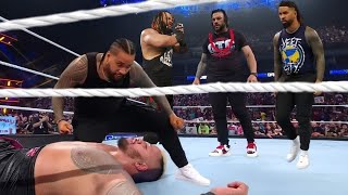 WWE Oct 22 2024  OMG Jey Uso Reunite With Roman Reigns and Jimmy and Brutally Attacks Solo Sikoa [upl. by Zetrac19]