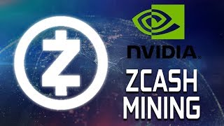 How To Mine Zcash With Your Nvidia GPU [upl. by Phia]