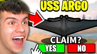 How To Get USS ARGO In Roblox KAIJU UNIVERSE [upl. by Enasus]