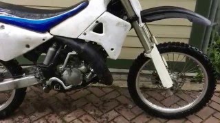 1992 yz 125 start up [upl. by Ayocal81]