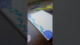 How to draw a simple front page 📃 shortvideo pancil art [upl. by Jeane255]