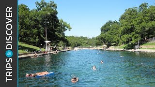 Escape the Texas Heat at Barton Springs Pool [upl. by Eillime]