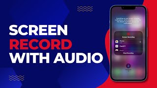 How to Use iPhone Screen Recorder WITH AUDIO  Record iPhone Screen with Audio [upl. by Anaylil]