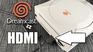 Dreamcast HDMI Cable Review  100 Plug amp Play  No mod needed [upl. by Enahpad]