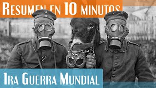 Primera Guerra Mundial resumida en menos de 3 minutos [upl. by Mirabelle]