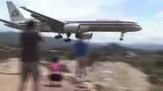 Awesome Landing at Toncontín International Airport [upl. by Ahsimek239]