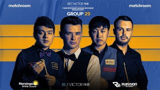 2022 Championship League Snooker  Group 29 Table 2  LIVE STREAM [upl. by Dianemarie]