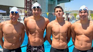 CIF 2023 Boys 200y Freestyle Finals B American HS Eagles Swimming [upl. by Lucia69]