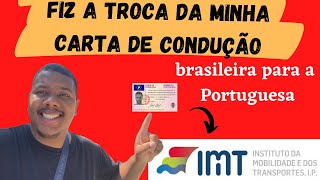 Fiz a Troca da Carta de Condução em Portugal 🇵🇹 [upl. by Padgett]