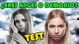 Test de personalidad • ¿Eres ángel o demonio • Test Divertidos [upl. by Skiest80]