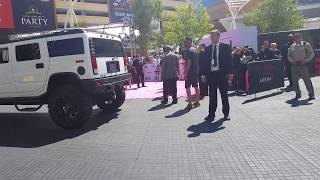 FANCAM BTS arriving at the Billboard Music Awards Magenta Carpet TURN VOLUME DOWN [upl. by Cadmarr]