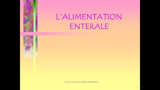 alimentation entéraleGPE [upl. by Harim521]