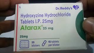 Atarax 25 MG Tablet Review [upl. by Aremmat]