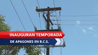 LaPaz Apagones Se inaugura la temporada de apagones en BCS [upl. by Kina772]