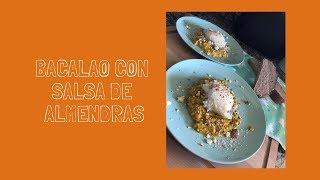 BACALAO CON SALSA DE ALMENDRAS  RECETAS  THERMOMIX [upl. by Averill]