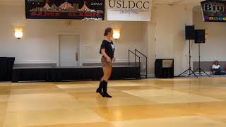 For The World Line Dance by Maddison Glover Demo  2018 Big Bang [upl. by Itsirhc]