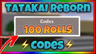 NEW ALL CODES IN TATAKAI REBORN  Roblox Tatakai Reborn Codes [upl. by Chelsea746]