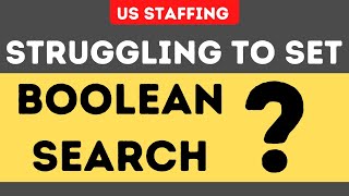 Set Boolean Search automatically  USITRecruiting  Social Talent  USStaffing  Boolean search [upl. by Cohen209]