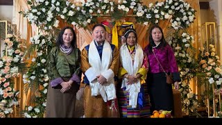 Sikkimese Wedding reception of CHULTIM and JIGMEE  Gangtok Sikkim [upl. by Ettevahs827]