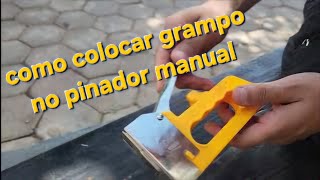 Como Usar Pinador Manual [upl. by Kelsi]