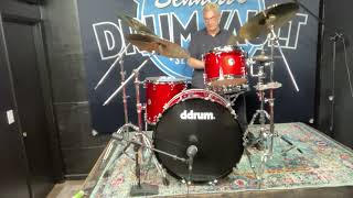 Carmine Appice Custom Made 4piece ddrum Set [upl. by Ahsekan]