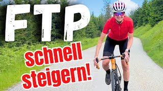 Mit diesem Training steigt deine FTP auf dem Rad SweetspotIntervalle radsport [upl. by Orion]