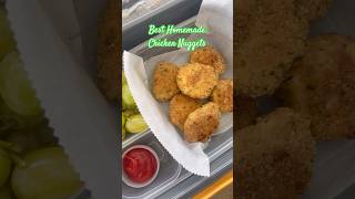 Best Homemade Chicken Nuggets 😋 [upl. by Ynitsed]