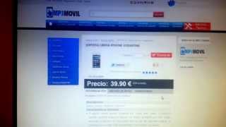 Como Liberar iphone iPhone 3g 3gs 4 4s 5 de Vodafone por codigo IMEI en mpjmovilcom [upl. by Sletten449]