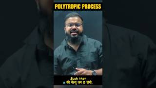 Polytropic Process in Thermodynamics JEE amp NEET physics Tricks shorts thermodynamics physics [upl. by Pulsifer287]