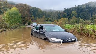 Worcestershire Floods October 2024  A Volvo Adventure [upl. by Ydnim]