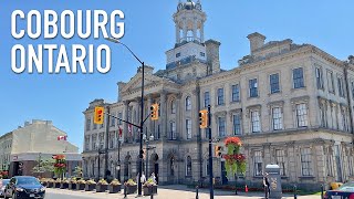 The best towns in Canada Cobourg Ontario walking tour [upl. by Inele]