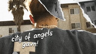 gavn  City of Angels Official Lyric Video [upl. by Asiilanna]