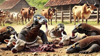 How Indonesian Farmers Deal With Thousands Of Komodo Dragons [upl. by Peednus]