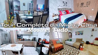 TOUR COMPLETO PELA MINHA CASAMOSTREI A REALIDADEO QUE GOSTO E O QUE MUDARIA NA CASAPRIMEIRO TOUR [upl. by Nylasoj]