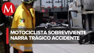 Cronología de la tragedia motociclista en la MéxicoCuernavaca [upl. by Benia]