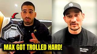 Max Holloway Got COOKED By Ilia Topuria BADLY Im Worried For Max [upl. by Betz]